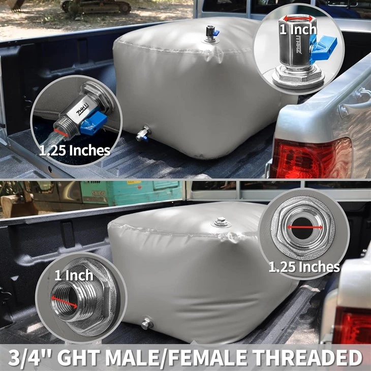 Flexible sizes Water Tanks in stock